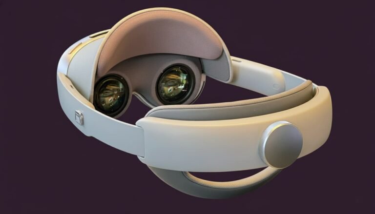 Samsung Galaxy XR headset, controllers, and accessories arranged neatly on a table