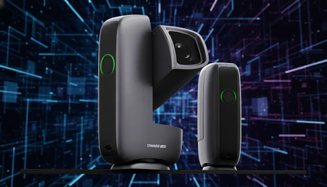 Lightweight smart telescope with solar, lunar, and deep-sky imaging, dual filters, mosaic mode, and fully app-controlled operation.