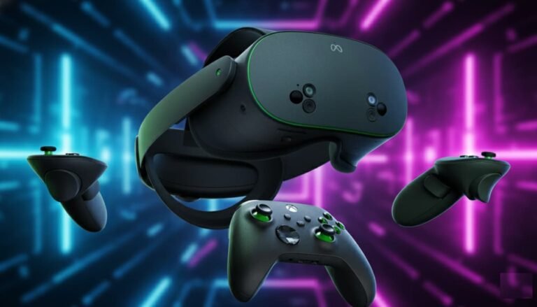 Limited-edition VR/MR headset with Xbox-themed design, Elite Strap, and seamless Game Pass integration.