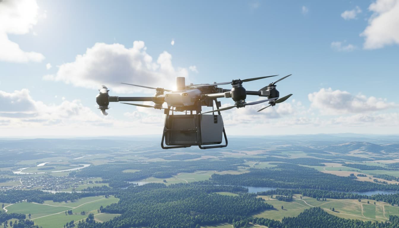 A modern look at DJI’s FlyCart and Agras platforms and how large-scale drones are redefining transport, delivery, and commercial field operations.